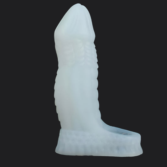 Dragon Slayer Penis Extender Sleeve - Clear