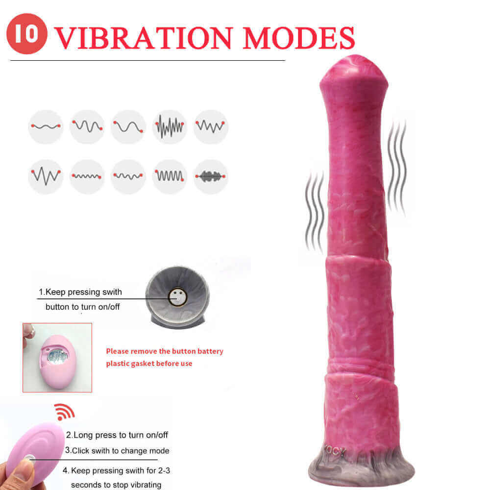 Horse Dildo - Marengo Vibrating - Dragon Dildo UK