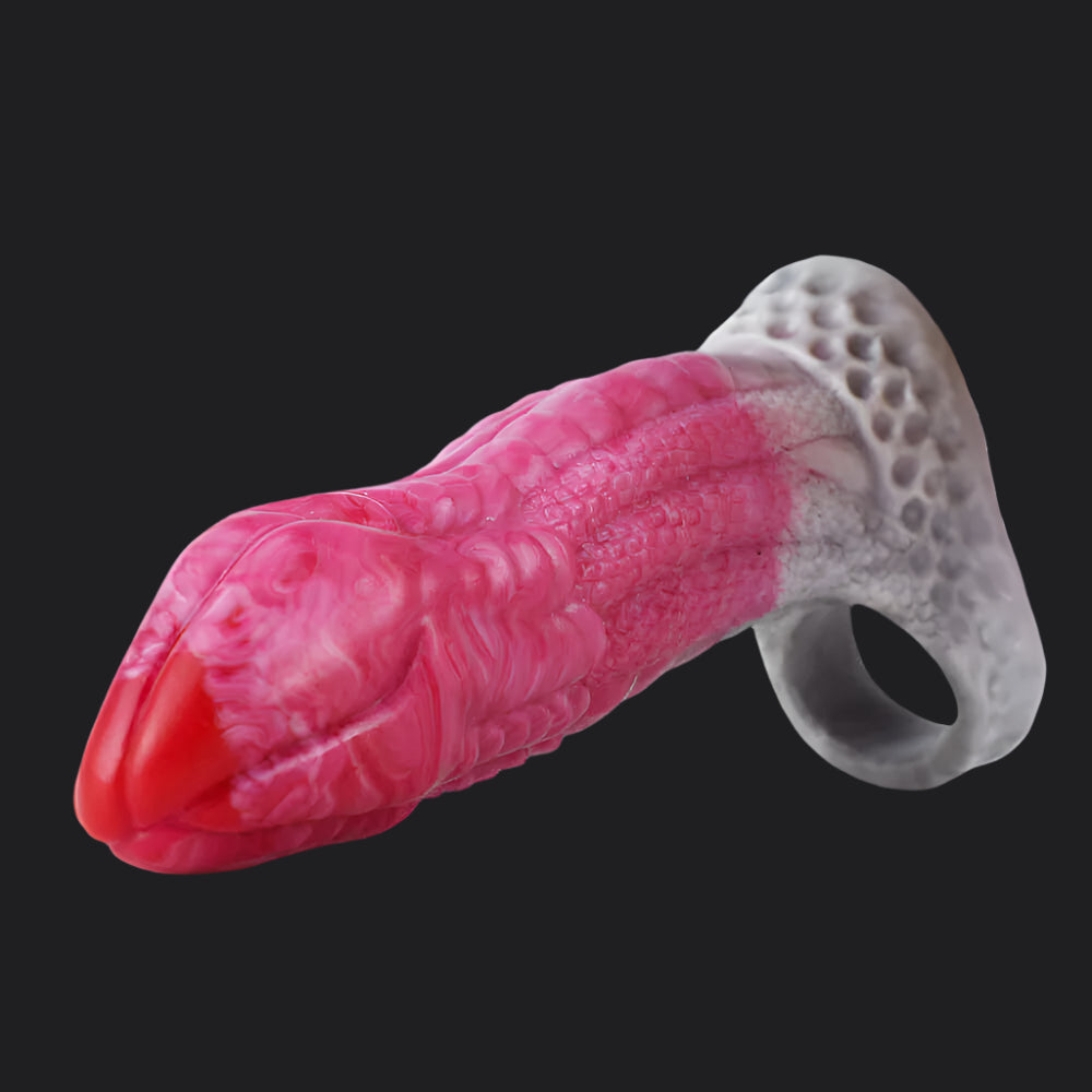 Dragon Slayer Penis Extender Sleeve - Pink