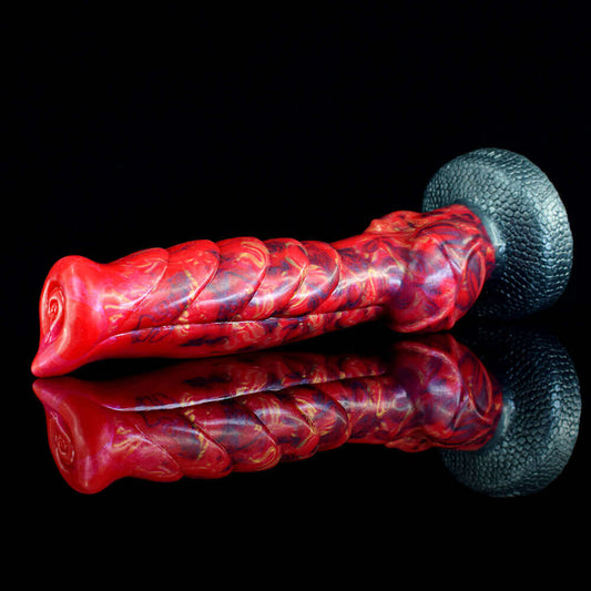 Fire Dragon Dildo - Darksmoke - Dragon Dildo UK