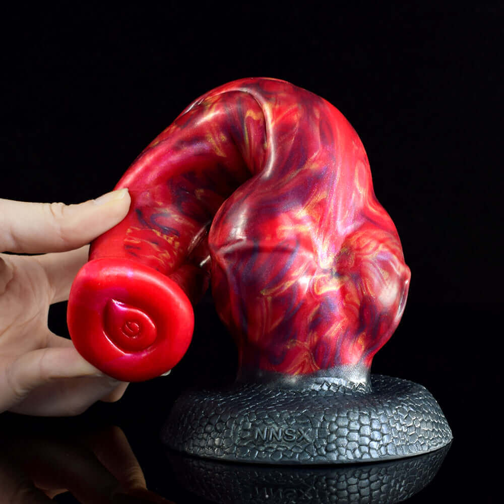 Fire Dragon Dildo - Darksmoke - Dragon Dildo UK