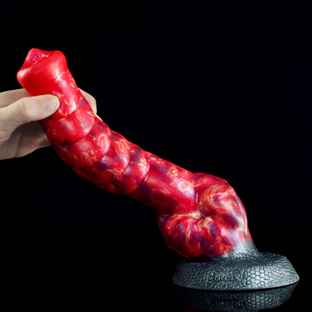 Fire Dragon Dildo - Darksmoke - Dragon Dildo UK