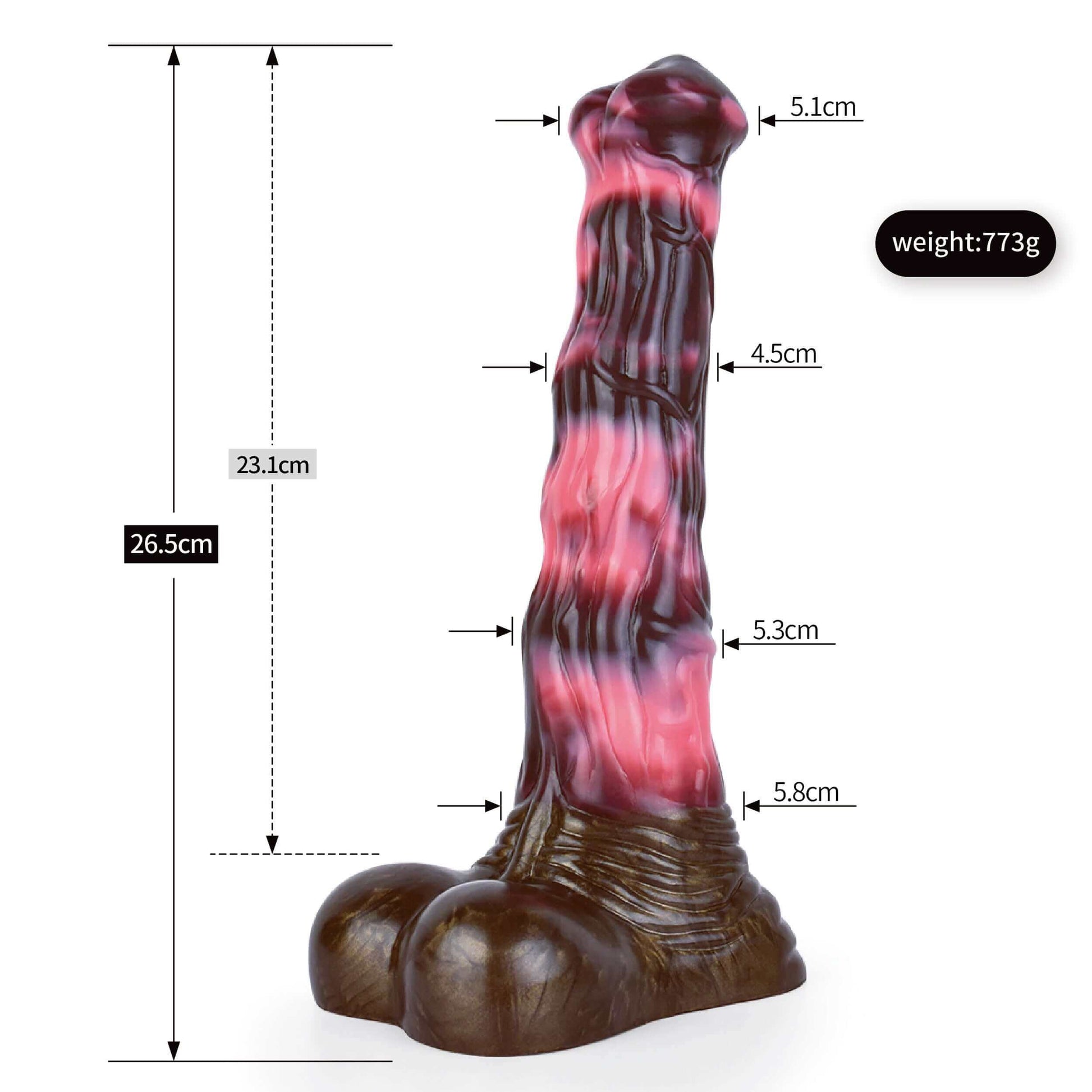 Horse Dildo - Bold Ruler - Dragon Dildo UK