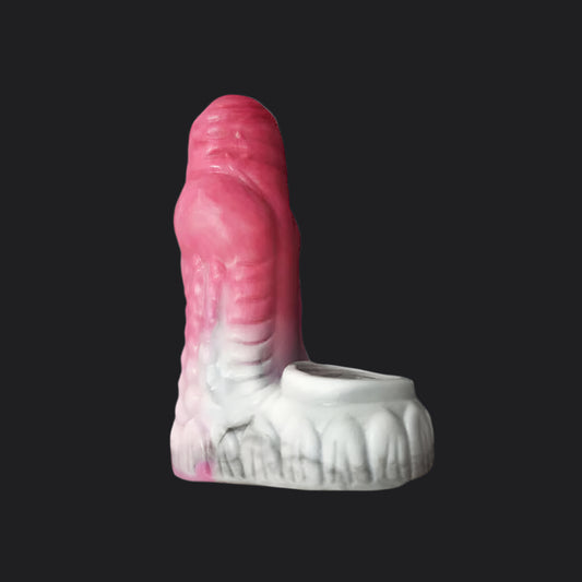 Erek-Hus Dragon Cum Thru Penis Sleeve - Pink - Dragon Dildo UK